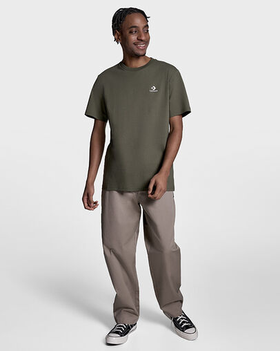 Star Chevron T-Shirt Utility Green, Back View