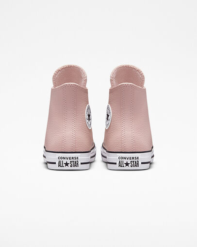 Chuck Taylor All Star Counter Climate Leather Stone Mauve/White/Black, Heel View