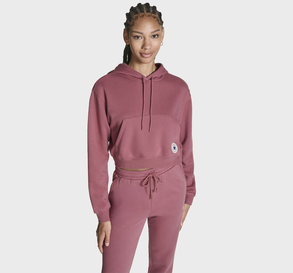 Chuck Taylor All Star Cropped Hoodie Royal Flushed