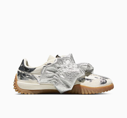 Converse Run Star Trainer Limited Edition Silver Ruffle Metal Silver Ruffle