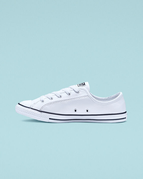 Star Dainty Leather Womens . Converse 