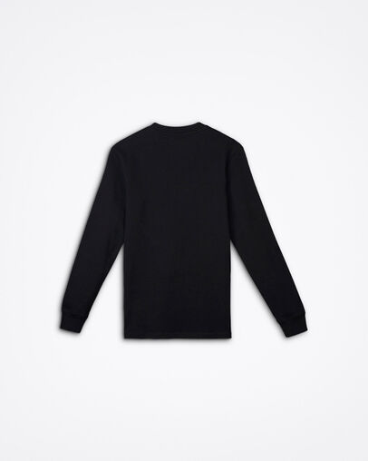 Converse Waffle Men&rsquo;s Crew Converse Black, Back View