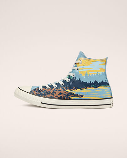 Chuck Taylor All Star The Great Outdoors Sea Salt Blue/Egret, Inner Side View