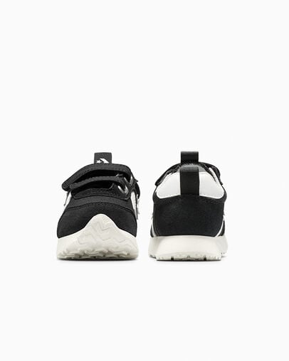 Converse Omega Trainer Easy-On Black/Vintage White/Egret, Heel View