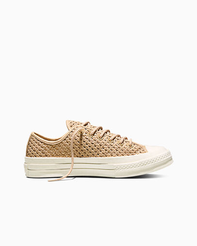 Chuck 70 Woven Leather Hay Day/Hay Day/Egret, Outer Side View