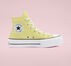 Converse Color Platform Chuck Taylor All Star Citron clair/Blanc/Noir