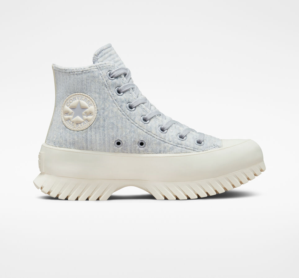 Chuck Taylor All Star Lugged 2.0 Velour Gravel/Egret/Egret