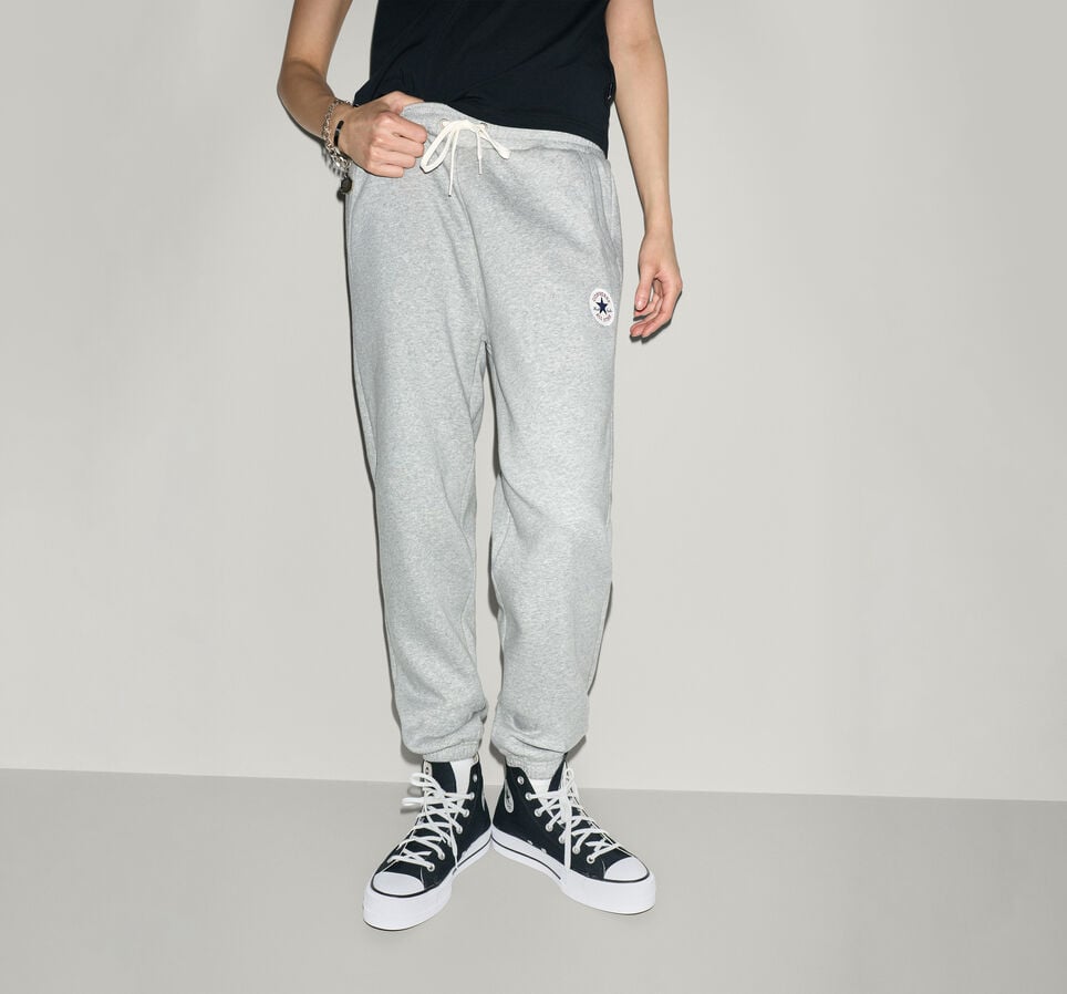 Retro Chuck Taylor Patch Joggers Vintage Grey Heather