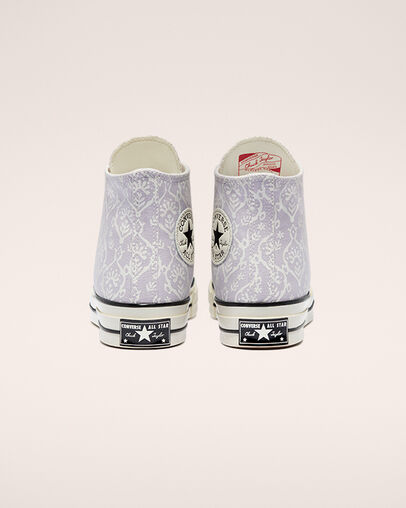 Summer Spirit Chuck 70 Lila infinito/Blanco vintage, Heel View