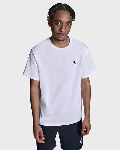 Star Chevron T-Shirt White, Front View