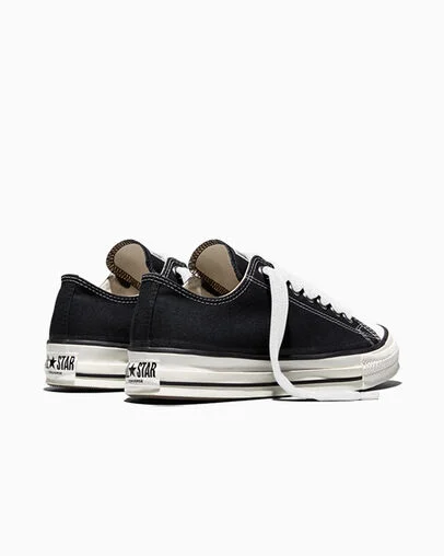 Chuck Taylor Throwback Black/Vintage White/Black, Heel View