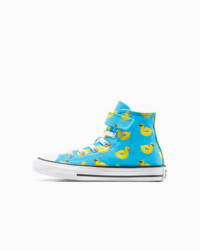Chuck Taylor All Star Easy-On Pool Float Gnarly Blue/Dandy Lion/Bianco, Inner Side View
