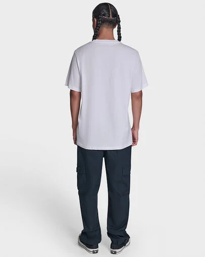 Timeless Boxed Chevron T-Shirt White 10A, Detail View