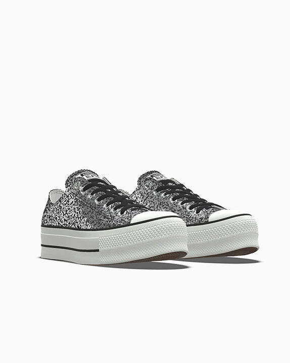 Custom Chuck Taylor All Star Lift Platform Glitter By You