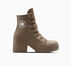 Chuck 70 De Luxe Heel Platform Leather Classic Taupe/Classic Taupe