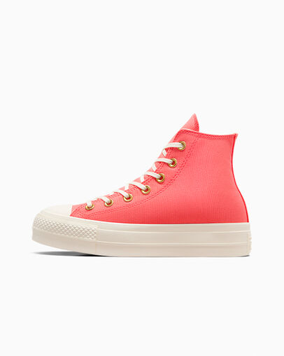 Chuck Taylor All Star Lift Platform Watermelon Slushy/Egret/Wit, Inner Side View