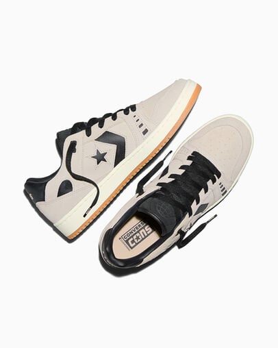 CONS AS-1 Pro Suede Classic Ecru/Black/Gum, Angled View