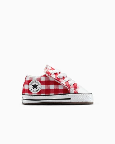 Chuck Taylor All Star Cribster Checkered Red/Vintage White/Black, Outer Side View