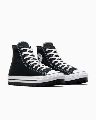 Chuck Taylor All Star City Trek Negro/Blanco/Negro, Top and Side View