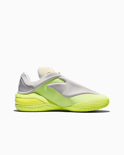 SHAI 001 Lace Up Lime, Outer Side View