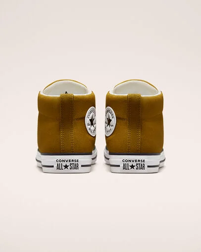 Chuck Taylor All Star Street Canvas Dark Wheat/White/Black, Heel View