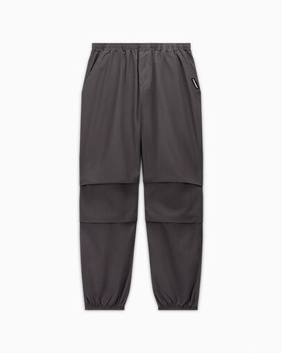 Woven Parachute Pants Dark Matter, Front View