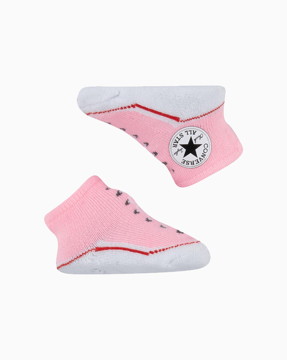 Thumbnail - 2-Piece Chuck Taylor Hat & Booties Set Pink