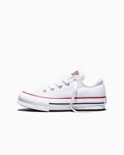 Chuck Taylor All Star Lift Platform Blanc/Grenat/Bleu marine, Inner Side View