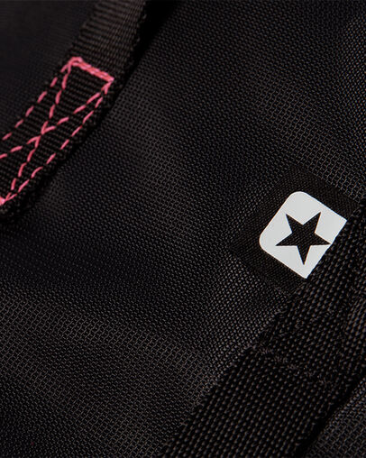 Mochila Bucket Negro azul digital/Hiperrosa, Detail View