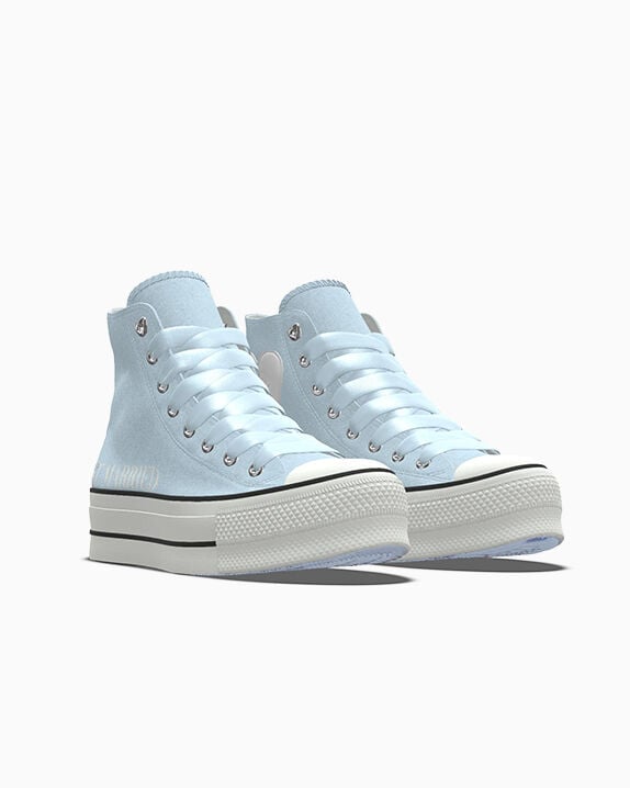 Custom Chuck Taylor All Star Lift Platform Wedding By You