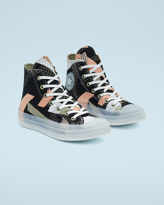 knit mashup converse