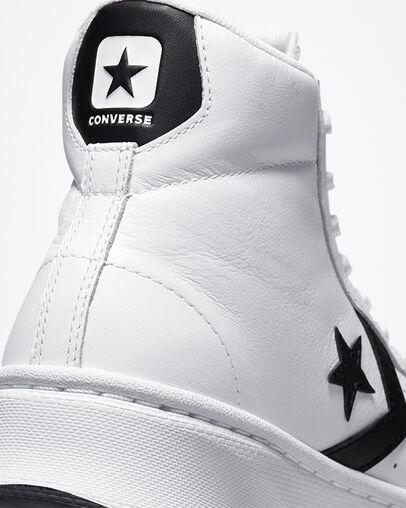 Pro Leather Lift Bianco/Nero/Bianco, Detail Angle View