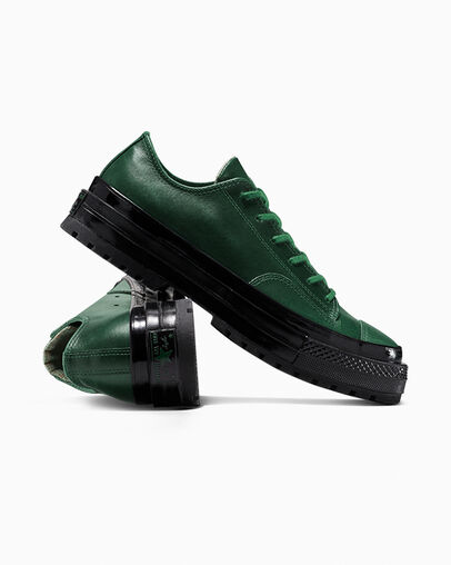 Chuck 70 National Leather Branch Out/Branch Out/Black, Detail Angle View