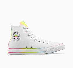 Converse All star sneaker wit/wit/chaos fuchsia