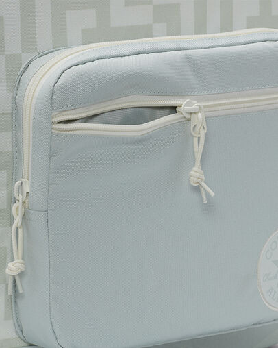 Patterned GO 2 Backpack Light Silver/Egret, Detail View