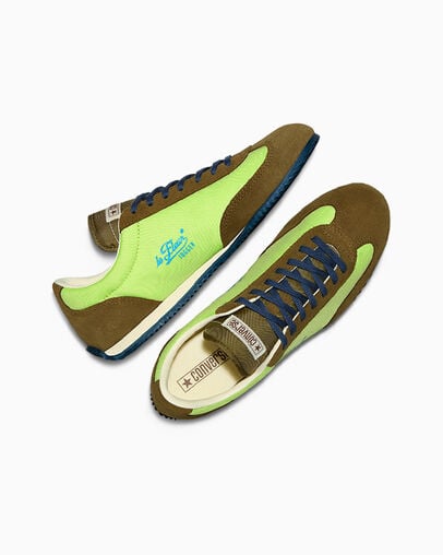 Converse 1908 Jogger Green Glow/Nutria/Deep Dive, Angled View