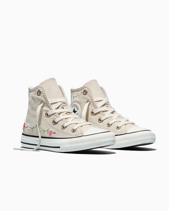Chuck Taylor All Star Embroidered Flowers Classic Ecru/Vintage White