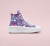 Chuck Taylor All Star Move Platform Paper Floral Washed Indigo/Pink Zest/White