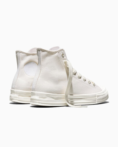 Chuck Taylor Throwback Vintage White/Vintage White, Heel View