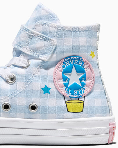 Converse x Hello Kitty And Friends Chuck Taylor All Star Easy-On Cinnamoroll Baby Blue/White/White, Detail Angle View