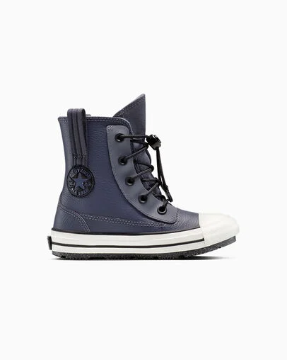 Chuck Taylor All Star Berkshire Waterproof Boot Cold Stare/Vintage White/Black, Outer Side View