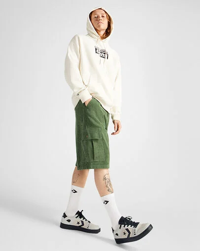 CONS AS-1 Pro Egret/Black/Black, On Foot Shot 1