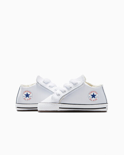 Chuck Taylor All Star Cribster White/Natural Ivory/White, Detail Angle View