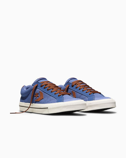 Converse Sport Casual Indigo Storm/Unearthed Brown/Black, Top and Side View