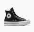 Chuck Taylor All Star Leather Platform Black/Black/White