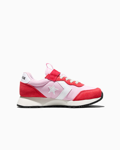 Converse Omega Trainer Easy-On New Found Bloom Pink/Red/Vintage White, Outer Side View