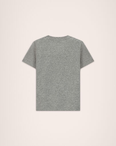 Dino T-Shirt Dark Grey Heather, Back View