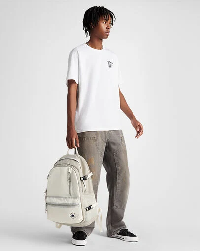 Straight Edge Backpack Converse Egret/Papyrus
