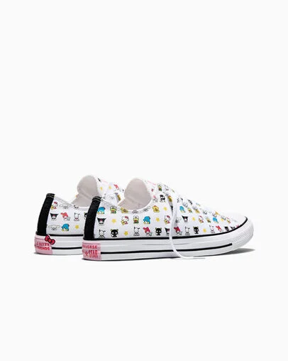 Converse x Hello Kitty And Friends Chuck Taylor All Star BFFS White/Black/Pink, Heel View