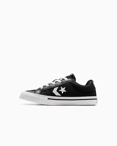 Converse Sport Casual Easy-On Black/White/Black, Inner Side View